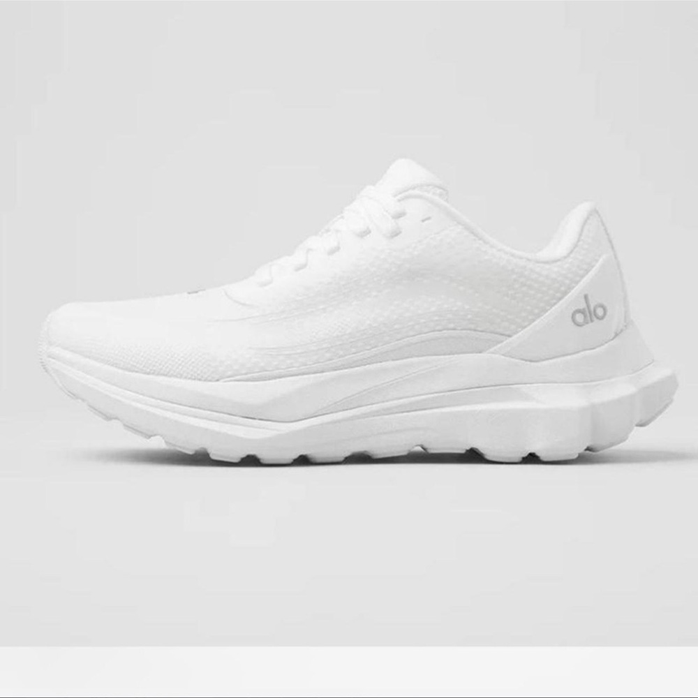 ALO Yoga Women's All-White Athletic Shoes